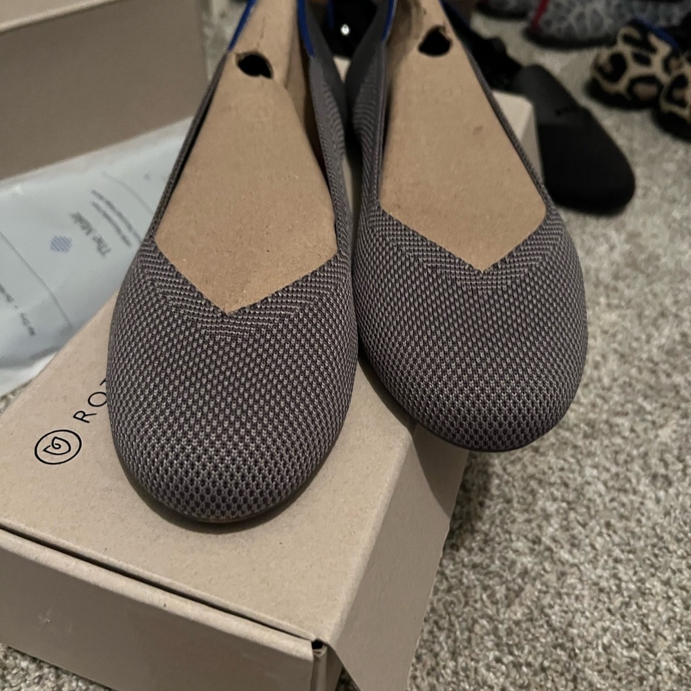 Gray Rothy flats